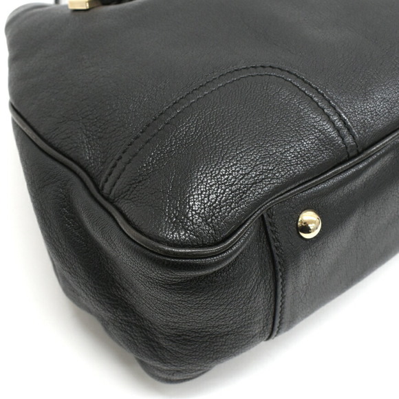 Gucci Tote Sherry Bag Princess Web Ribbon Leather Stripe - Picture 6 of 8